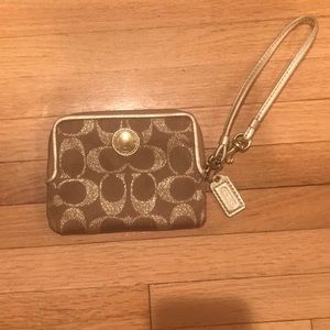 Coach wristlet